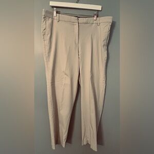 J. Jill Cream Straight Leg Pants